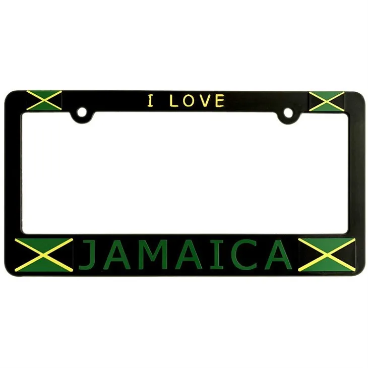 Universal Plastic License Plate Holder